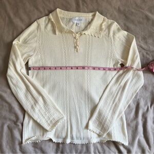 Dear John Cream Long Sleeve